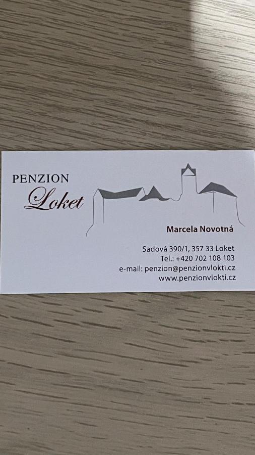 Penzion Loket Exteriör bild